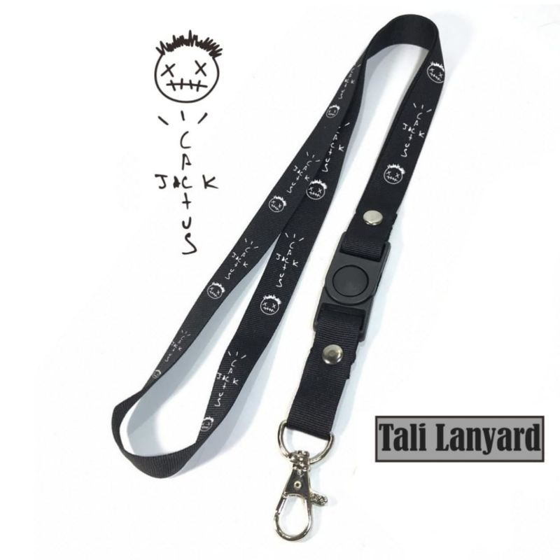 

lanyard JACK CACTUS lanyard DISTRO gantungan kunci name tag id card kartu nama / tali lanyard gantungan leher fullprint