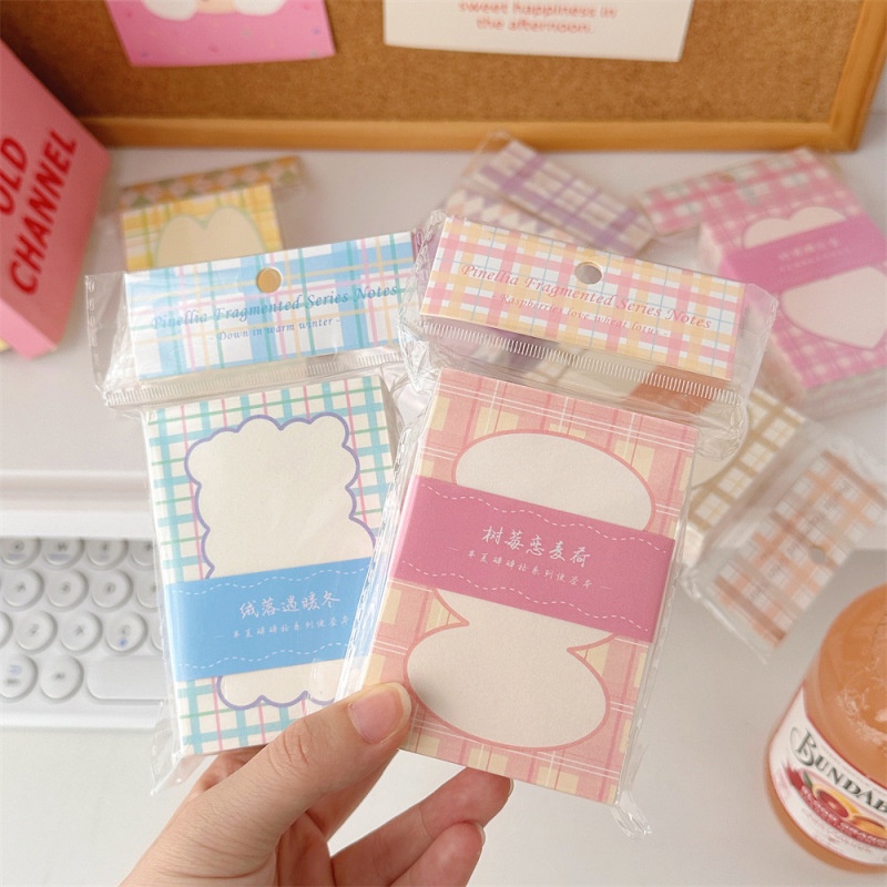 6pilihan 200lembar Color Lattice Project Memo Student Message Sticky Note