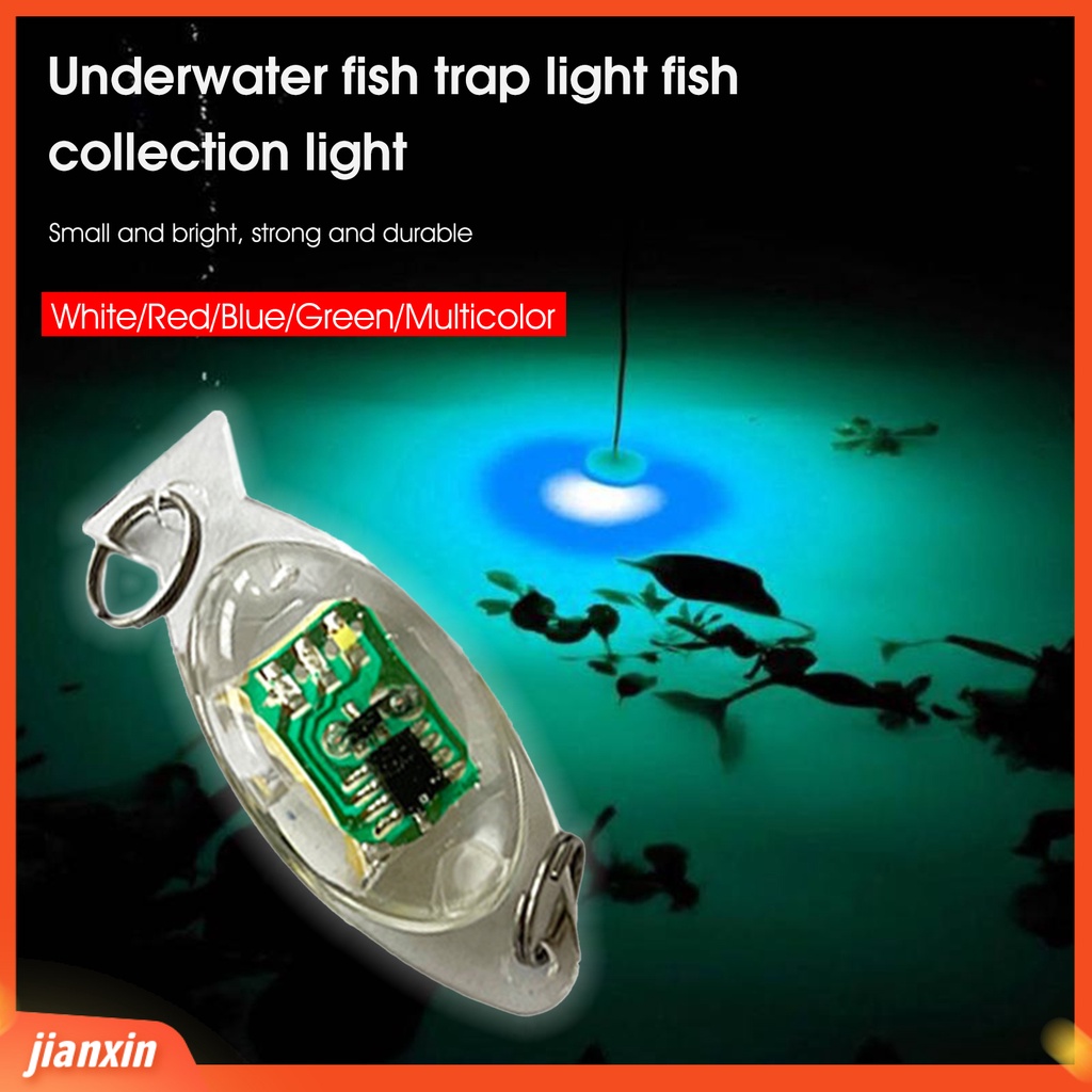 (In Stock) Lampu Ikan Profesional Konfigurasi Canggih Nyaman Dibawa Peralatan Memancing Fishing Lure Light Untuk Outdoor