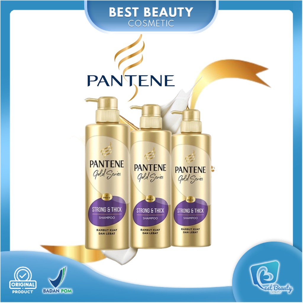 ★ BB ★ Pantene Shampoo Gold Strong &amp; Thick Series