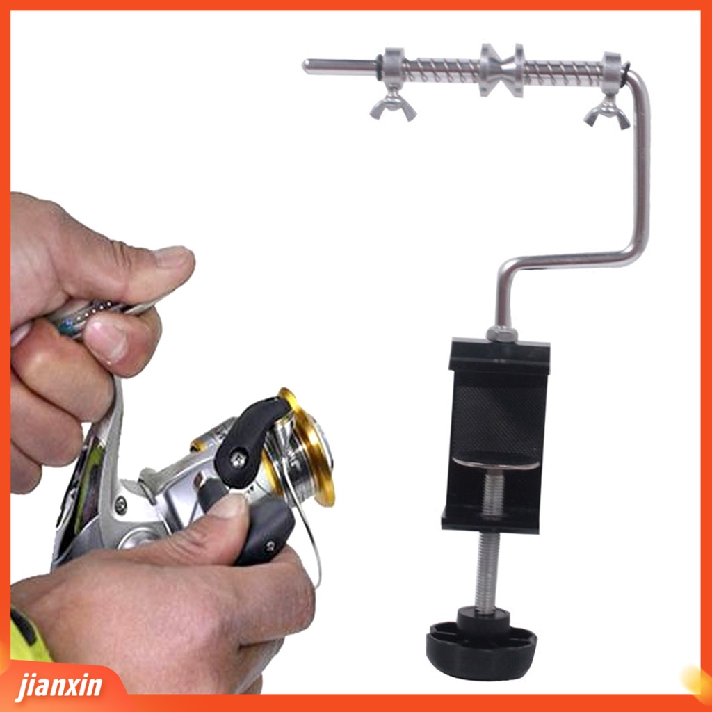 (In Stock) Penggulung Garis Pancing Bahan Aluminium Alloy Spiral Fixed Spooler Machine Untuk Outdoor