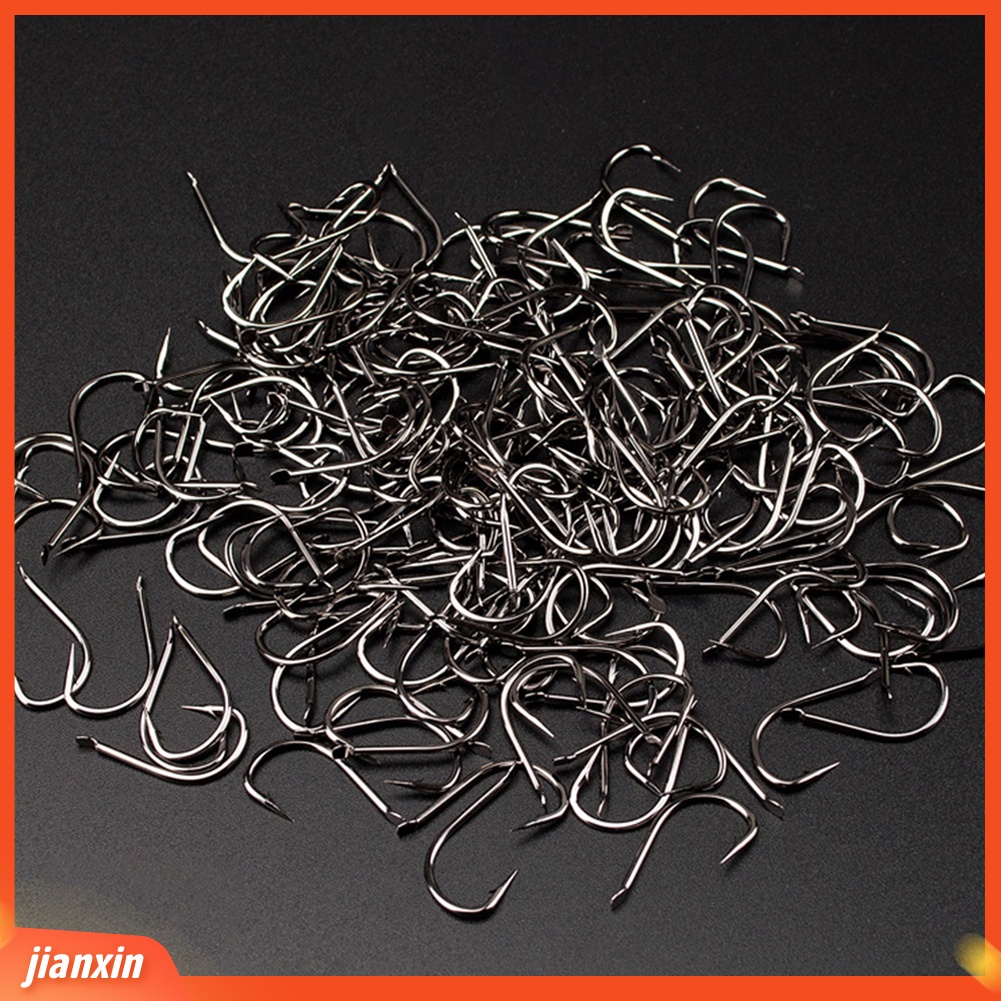 (In Stock) 100 Pcs Baja Memancing Berduri Kait Cacing Umpan Pemegang Ikan Tackle Tools Aksesoris