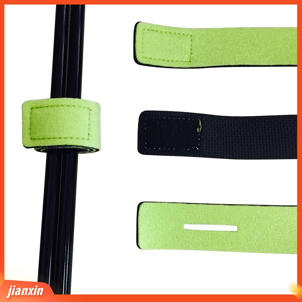 (In Stock) 2Pcs Pancing Tie Tackle Strap Belt Wrapping Band Pack Tiang Holder Penyimpanan