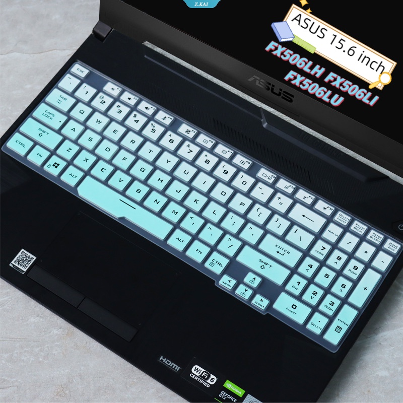 Cover Keyboard Laptop TPU Untuk Model ASUS 15.6 Inch FX506LH FX506LI FX506LU16 Film Keyboard Kulit Pelindung Anti Lembab [ZK].