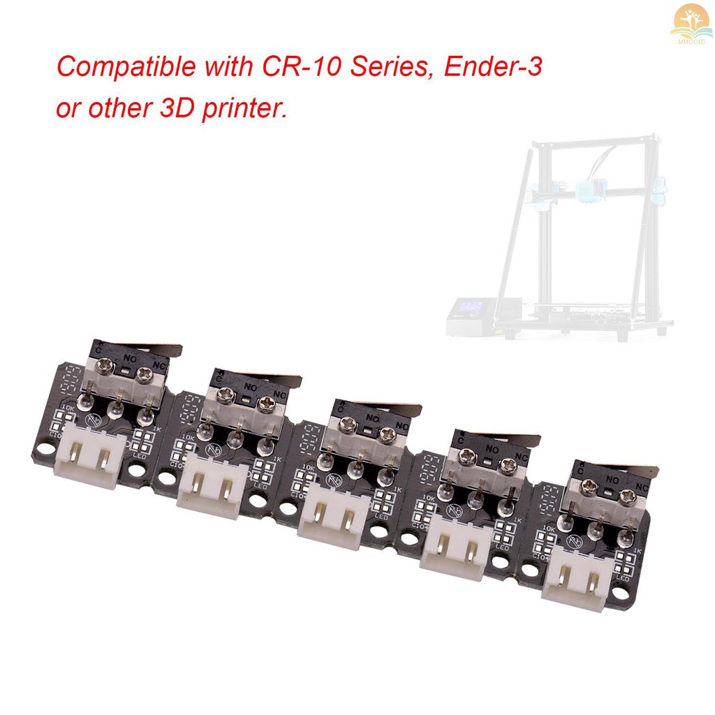 In Stock 5pcs Suku Cadang Printer 3D Endstops Limit Switch 3Pin Untuk Printer CR-10 Seri Ender-3 3D