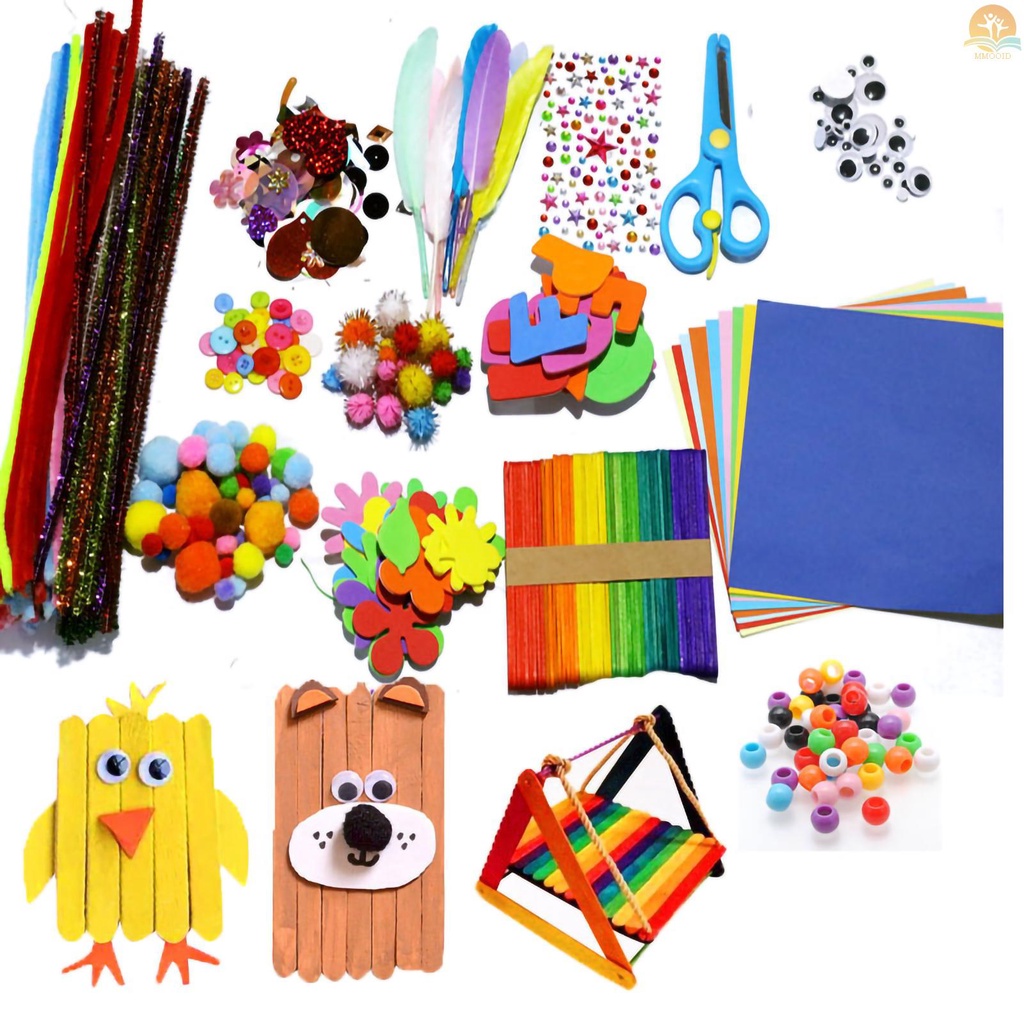 In Stock DIY Perlengkapan Seni Dan Kerajinan Kit Buatan Tangan Aktivitas Bahan Kerajinan Hadiah Edukasi Untuk Siswa Sekolah Tk Home Art Supply