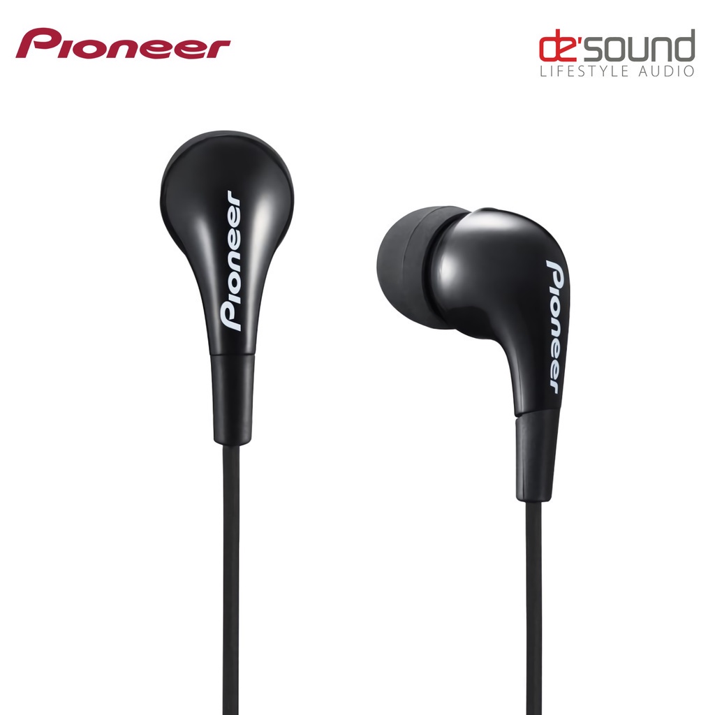 Pioneer Headset Wired In-Ear Earphone SE-CL502T Corded Earbuds With Mic