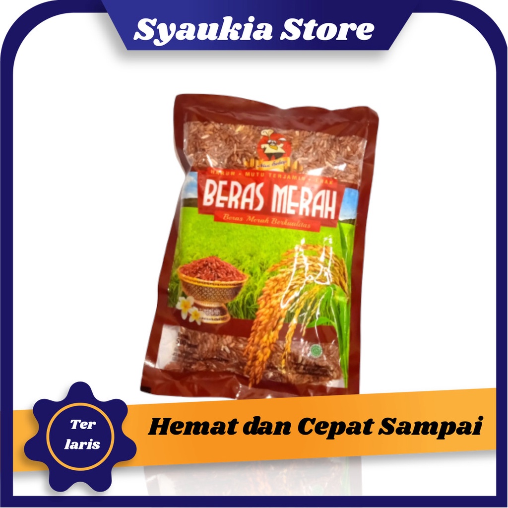 

Beras Merah Nasi Sedap Pulen Cocok Untuk Diet isi 500 gr