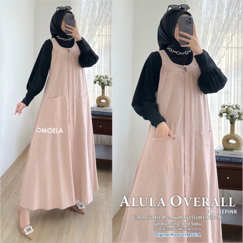 ALULA OVERALL ORI MOELA | Ld110 Crinkle Premium