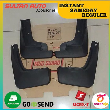 Mud Guard Terios 2018/ Mudguard Terios 2018 /Karpet Lumpur Terios 2018