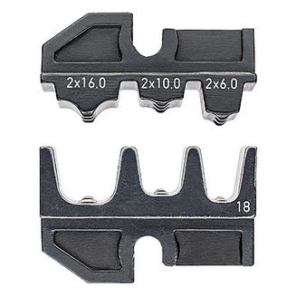

KNIPEX 97 49 18 Pisau Pengganti Exchangeable Crimping Dies For 97 33 01