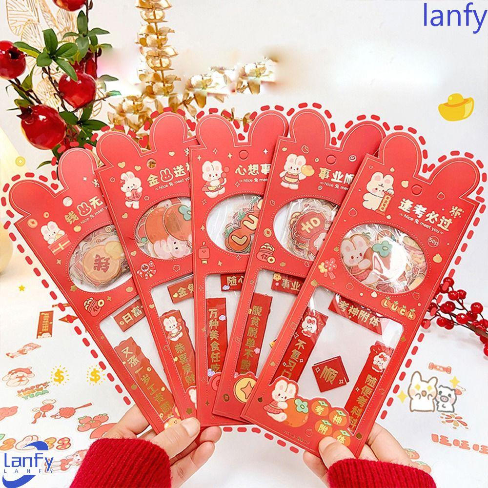 LANFY Stiker Skrup Antitetis Mini 56pcs Scrapbooking Album Handphone Berkah Alat Tulis Stiker Hias