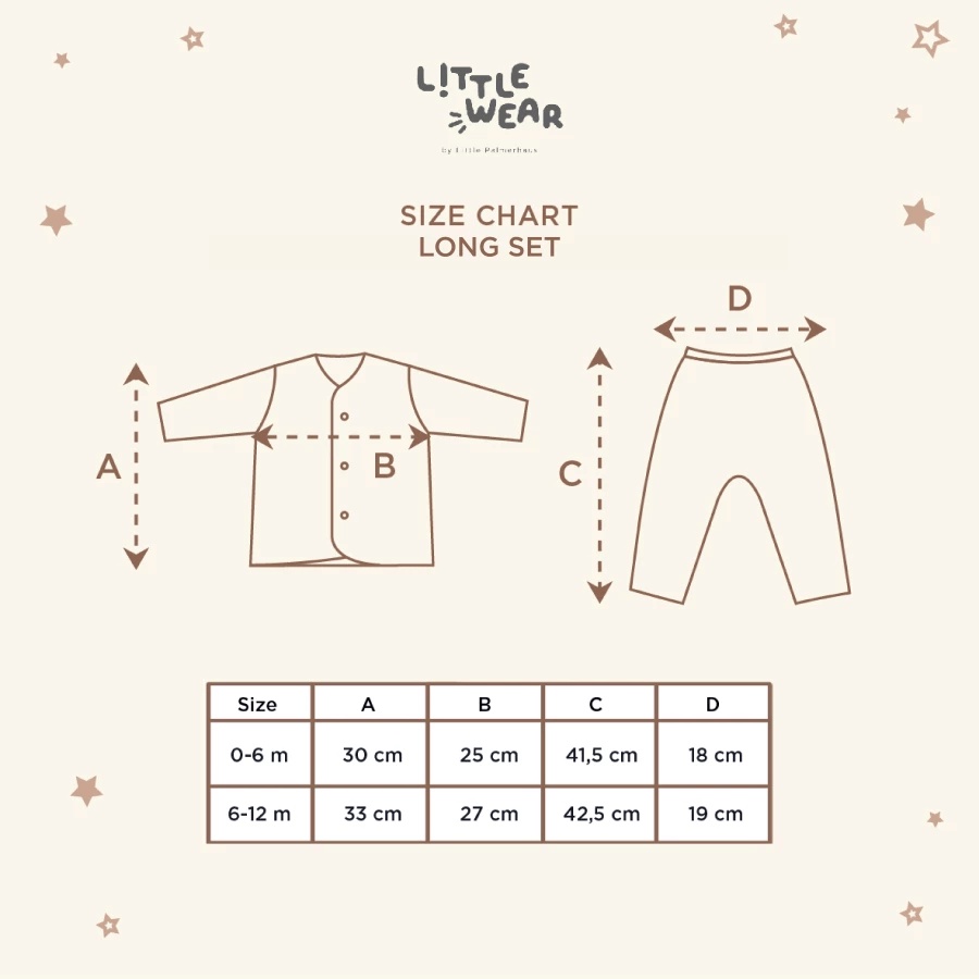 Little Palmerhaus - Little Wear Long Set 15.0 | Setelan Bayi