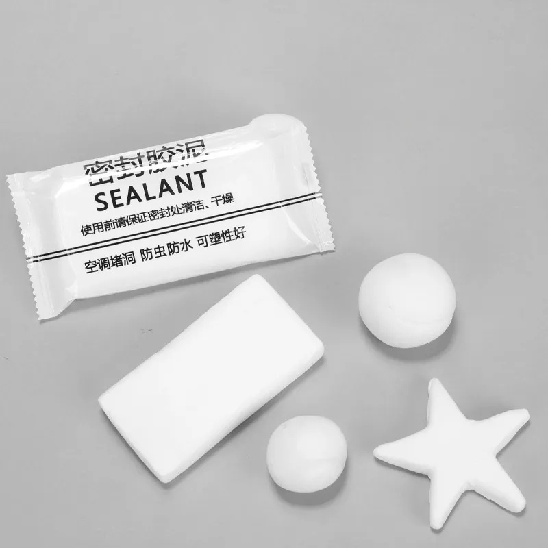 Sealant Penambal Lubang Dinding Celah Saluran Pipa AC Dempul Tahan Air