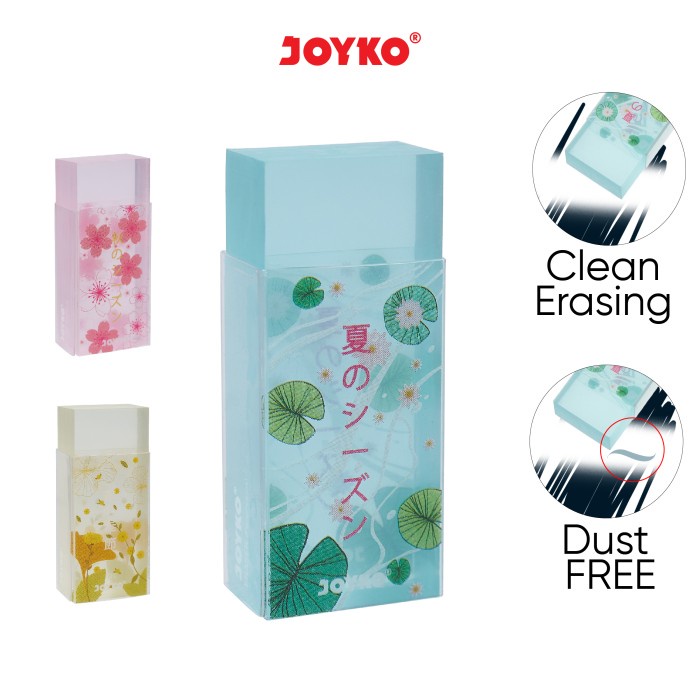 

Penghapus Eraser Joyko ERT-128 Color Transparent