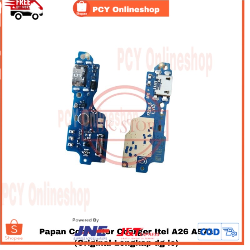 PAPAN CONNECTOR CHARGER HP ITEL A26 A571 PCB BOARD CON CAS ORIGINAL