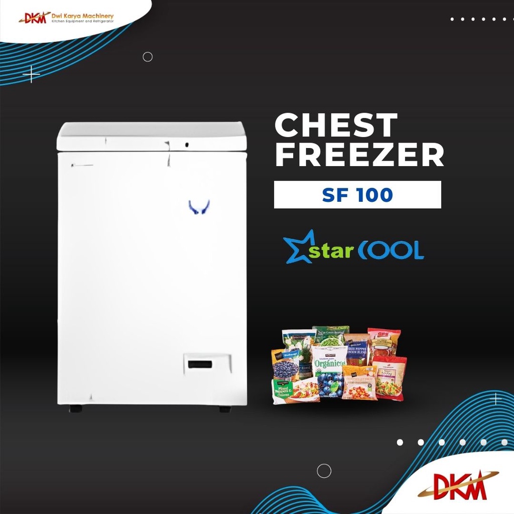 STARCOOL Chest Freezer 100 Liter SF 100 / SF-100/ SF100