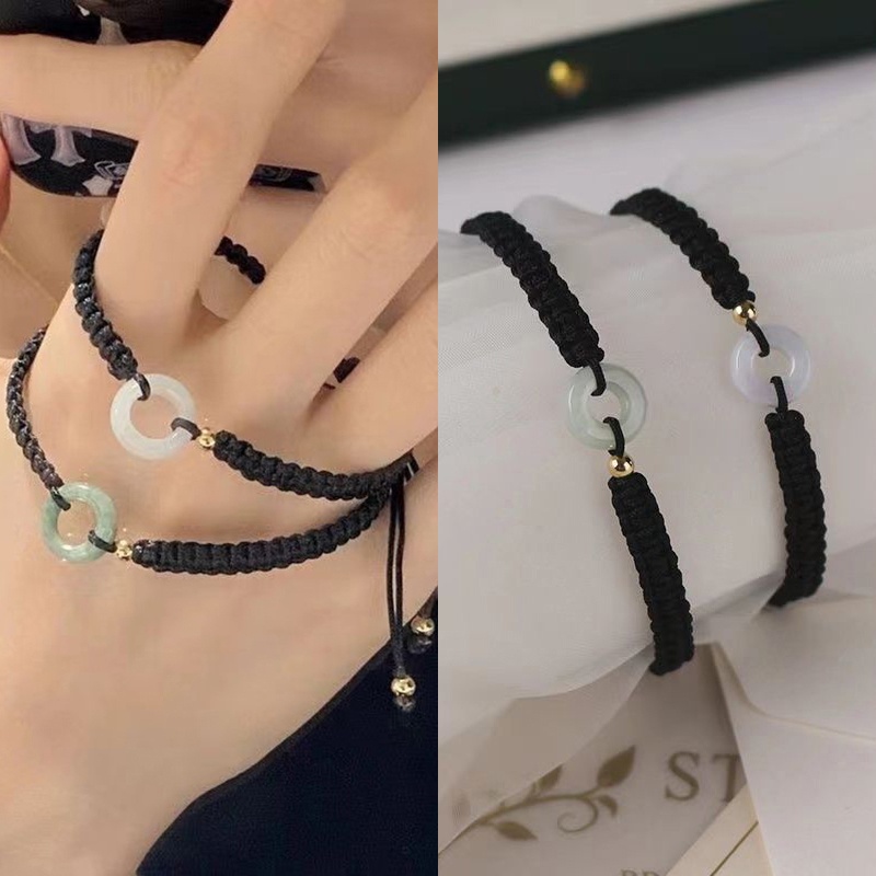 Fashion Gelang Pasangan Geometris Melingkar Baru