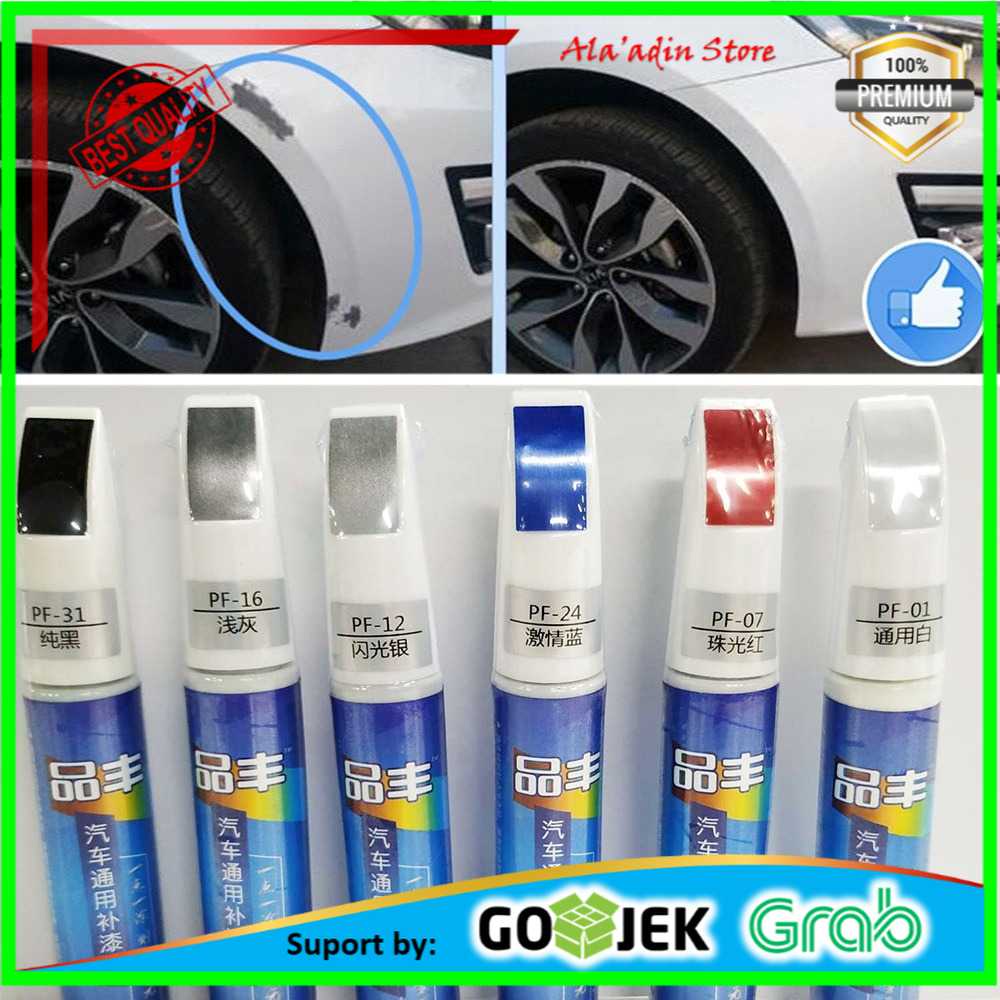 

Vieruodis Spidol Penghilang Lecet Cat Mobil Repair Pen 12ml - PF