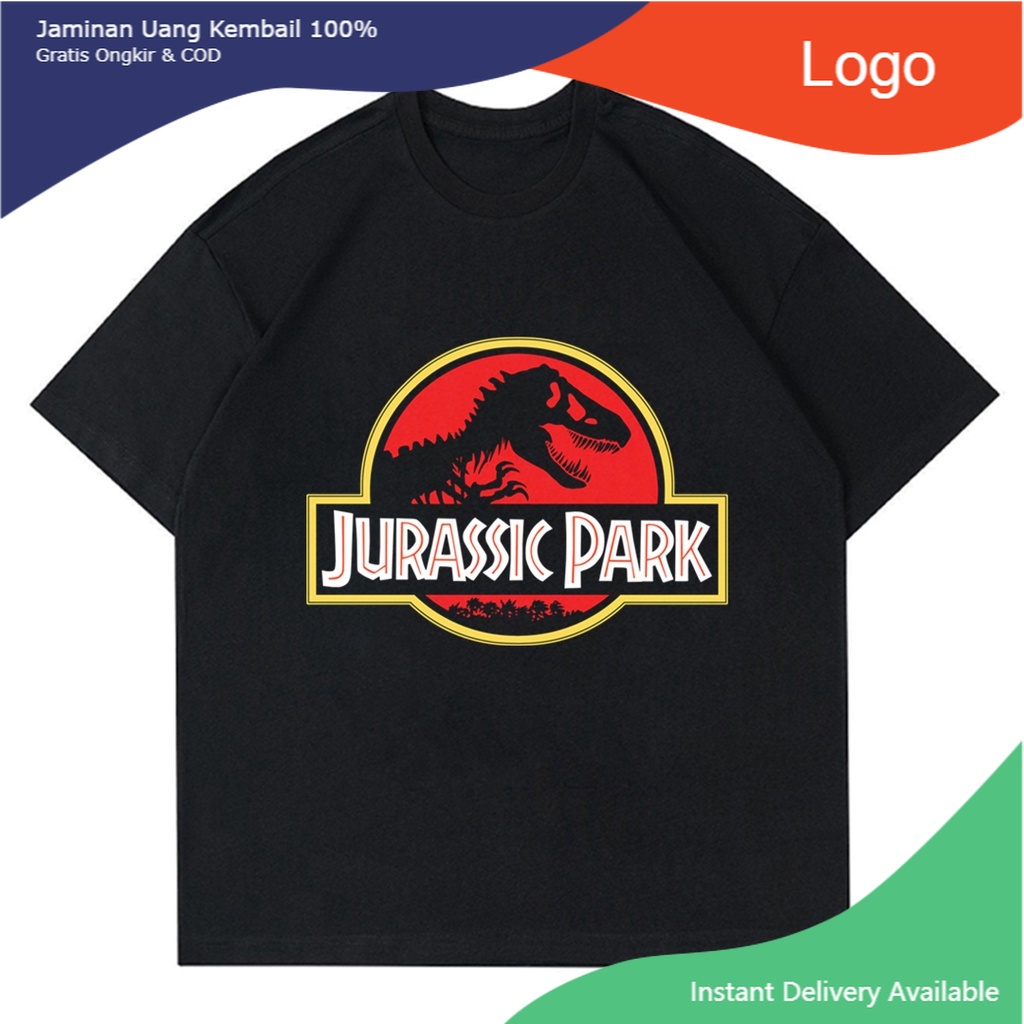 KAOS VINTAGE JURASSIC PARK | T-SHIRT BAJU JURASSIC PARK | BAJU DINOSAURUS | KAOS FILM | BAJU VINTAGE