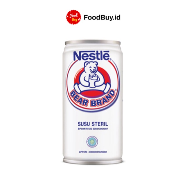 

Bear Brand Susu Steril Original 189 ml