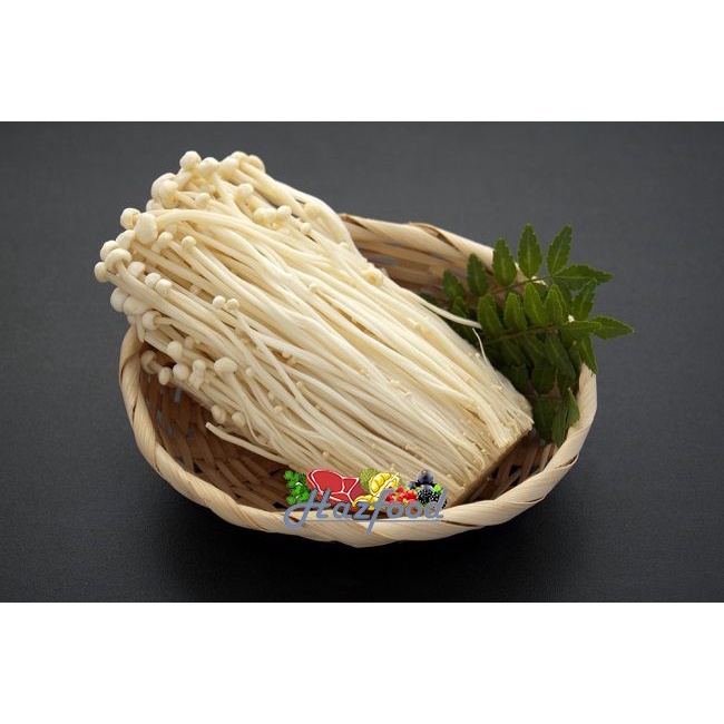 

Enoki Mushroom / Jamur Enoki Fresh 100gr x 50pcs - 1 Karton