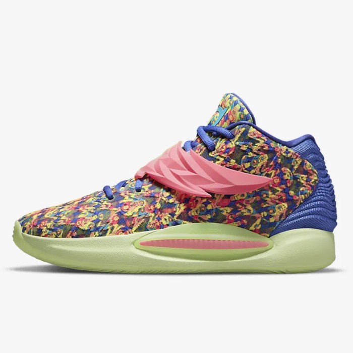 SEPATU BASKET NIKE ORIGINAL KD 14 LAPIS TURQUOISE DO6902-400 - 10~(44)