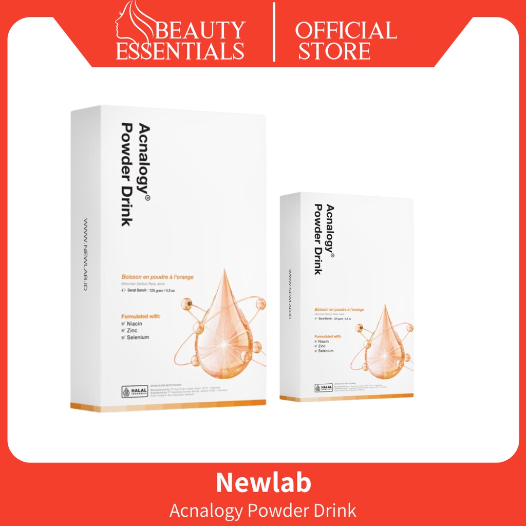 Beaudelab Acnalogy Powder Drink Obat Minum untuk Jerawat Minuman Antioksidan Penghilang Bekas Jerawa