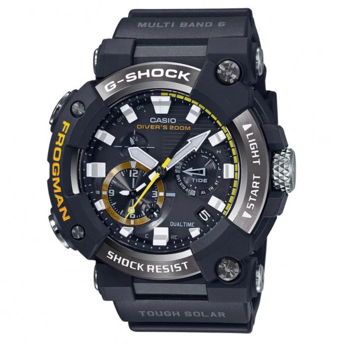 Original 100% Casio G-SHOCK GWF-A1000-1ADR Jam Tangan Pria GSHOCK FROGMAN GWFA1000 Garansi Resmi 2 T