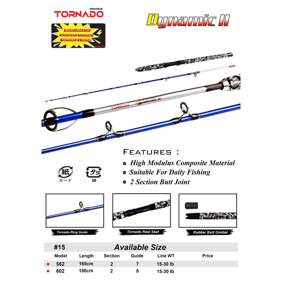 Joran Tornado Dynamic II 562,15-30LB