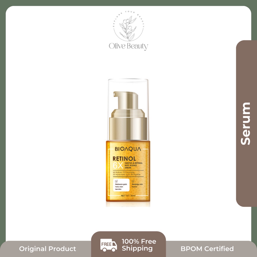 BIOAQUA 6X Gentle-A Retinol Serum Anti Aging Essence 30ml