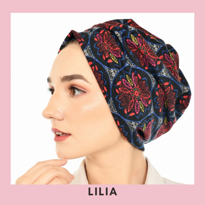 RS312 - Turban Hijab Beanie Topi Kemo