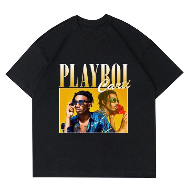 BAJU KAOS VINTAGE  “PLAYBOI CARTI” | T-SHIRT VINTAGE RAP TEE PLAYBOI CARTI | BAJU KAOS OVERSIZE UNIS