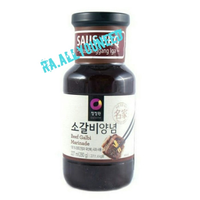 

Chung Jung One Beef Galby Marinade 280 gram