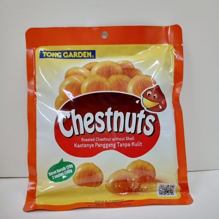 

Tong Garden Chestnuts - Kastanye Panggang Tanpa Kulit 120gr