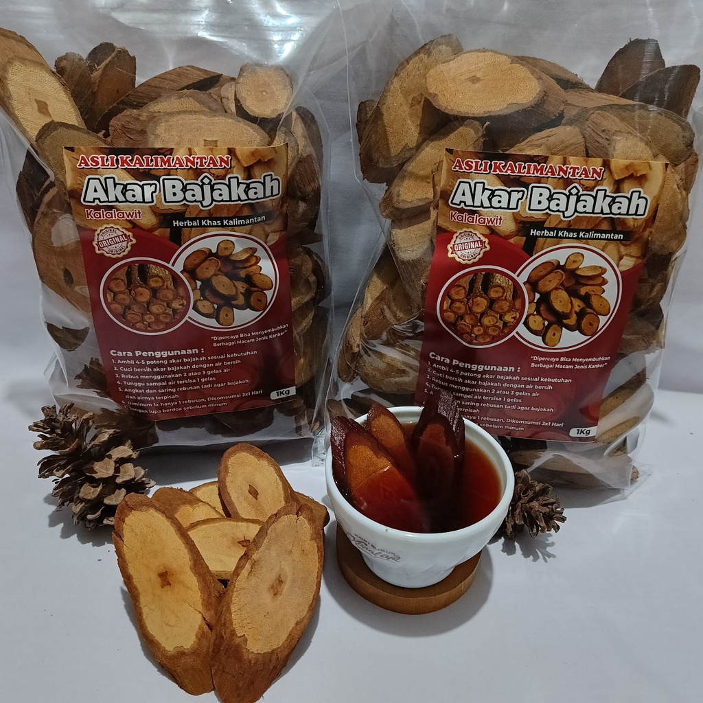 

Akar Bajakah Kalalawit Merah Asli Kalimantan kemasan 1kg