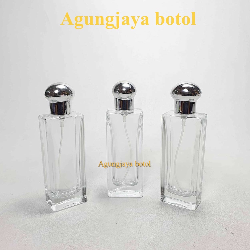 Botol Parfum Jo Malone 30ML Drat Silver / Botol Parfum Kosong Jo Malone / Botol Jo Malone 30ML / Bot