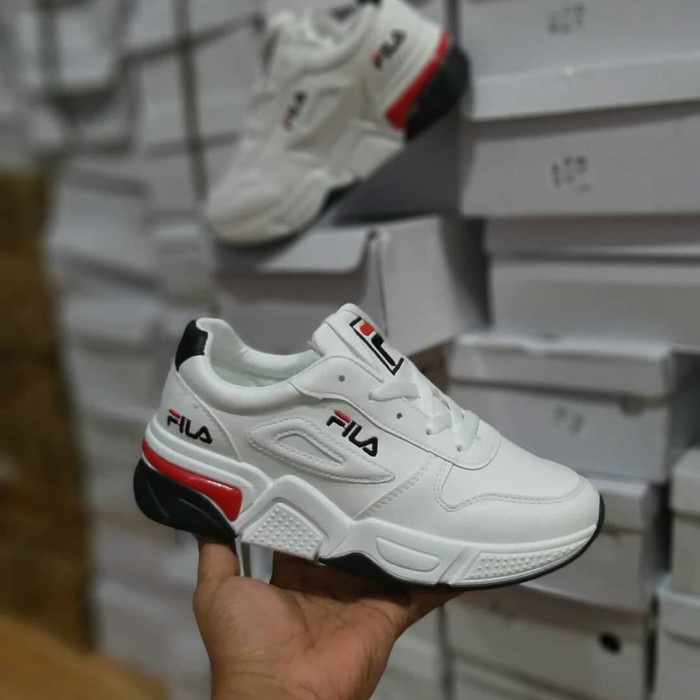 sepatu fila cewek - Putih, 37