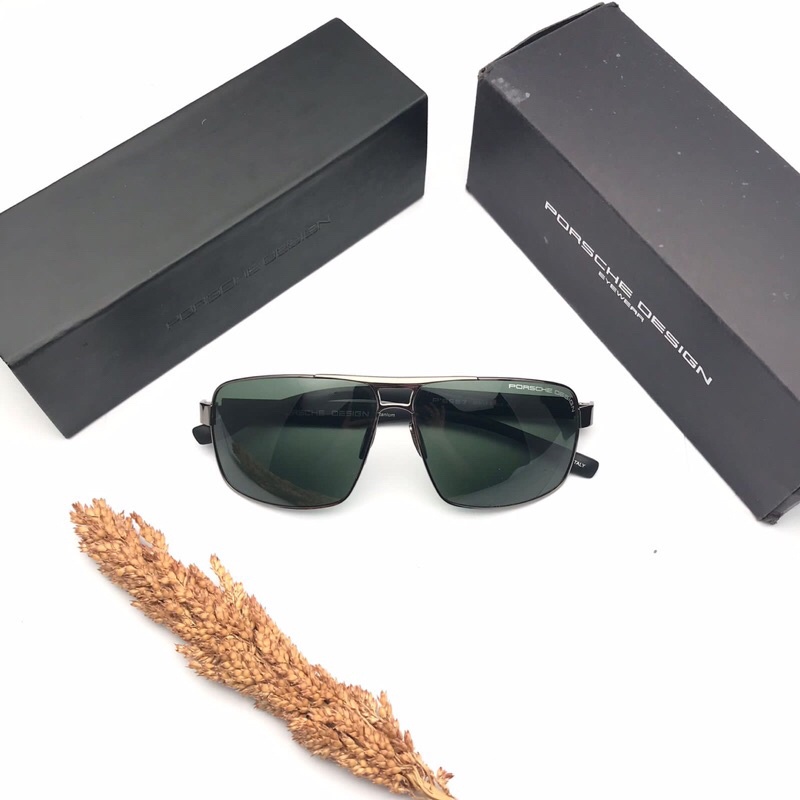 FASHION KACAMATA PORSCHE D8667 PRIA ELEGAN GAYA LENSA POLARIZED FULLSET ORIGINAL