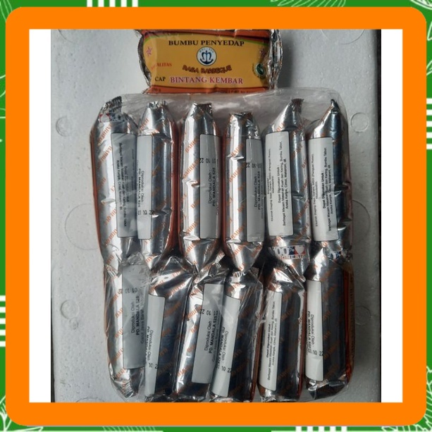 

MDL 525 SATU BALL BUMBU TABUR PENYEDAP RASA BBQ 250 GR BINTANG KEMBAR BARBEQUE Best Seller