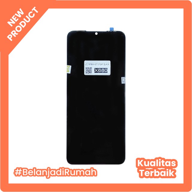 LCD INFINIX X680 HOT 9 PLAY LAYAR KACA