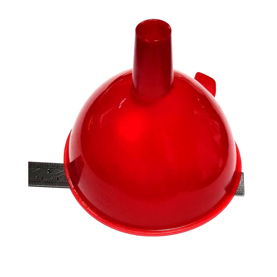 Corong Plastik sedang Ukuran diameter atas 12 cm warna random