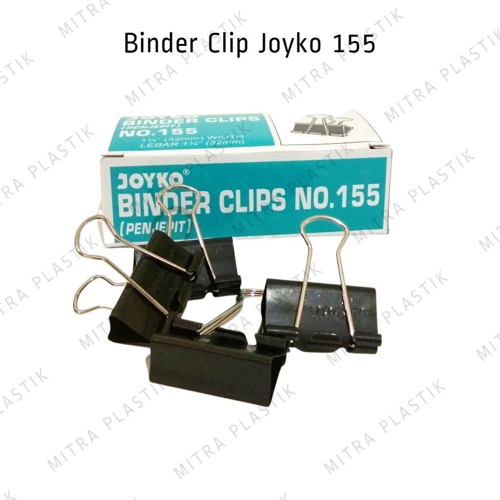 

Binder Clips Joyko Binder Clips No 155 Penjepit Kertas Paper Clip Besar Paper Clip Hitam