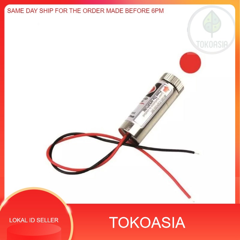 Laser head Dot / Cross laser laser tube lasermodule 5mW red monogram Dot laser head