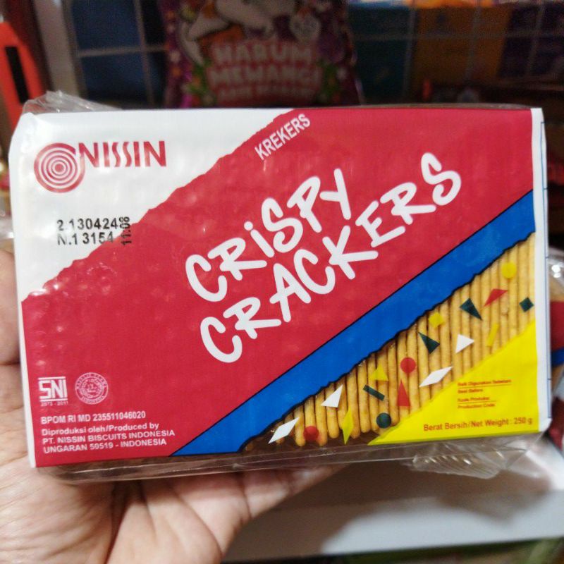 

Nissin Crispy Crackers 250g LIVE