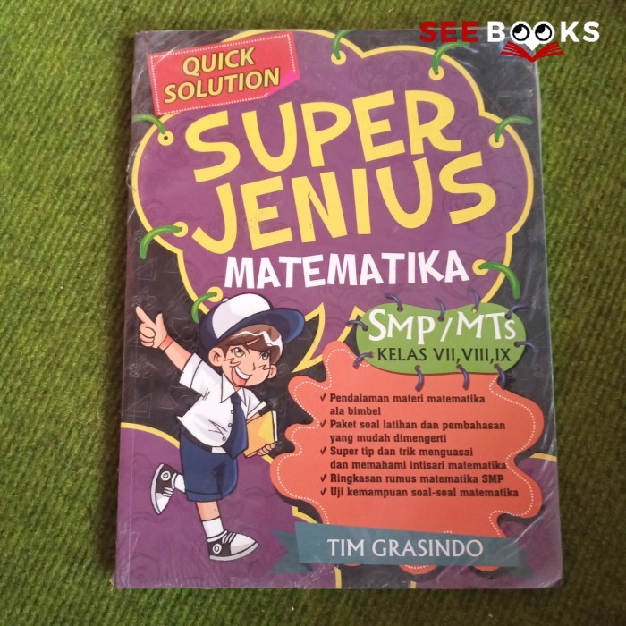 Seebooks - Quick solution super jenius matematika smp/mts