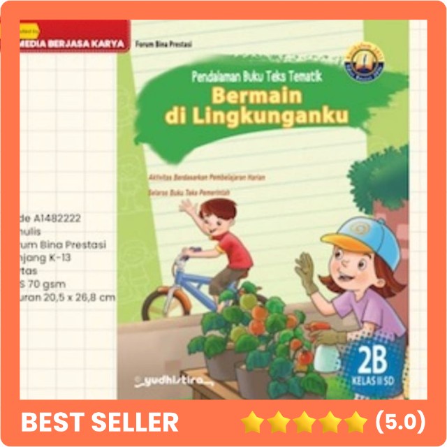 Buku PBT SD/MI Kelas 2 Tema B, Yudhistira