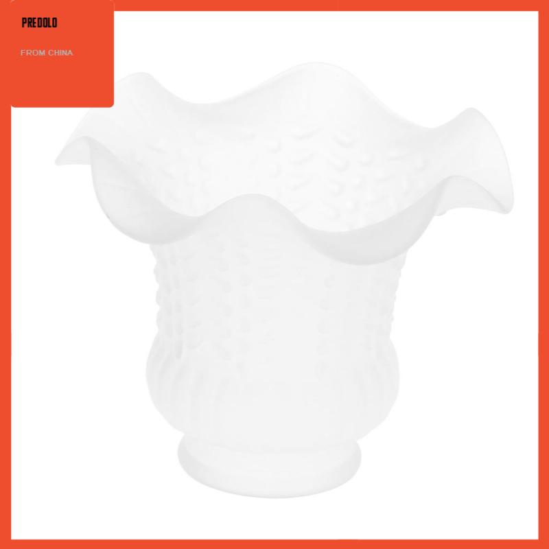 [Predolo] 3pcs Pengganti Lampu Gantung Kipas Plafon Lampu Dinding Frosted Clear Glass Shade