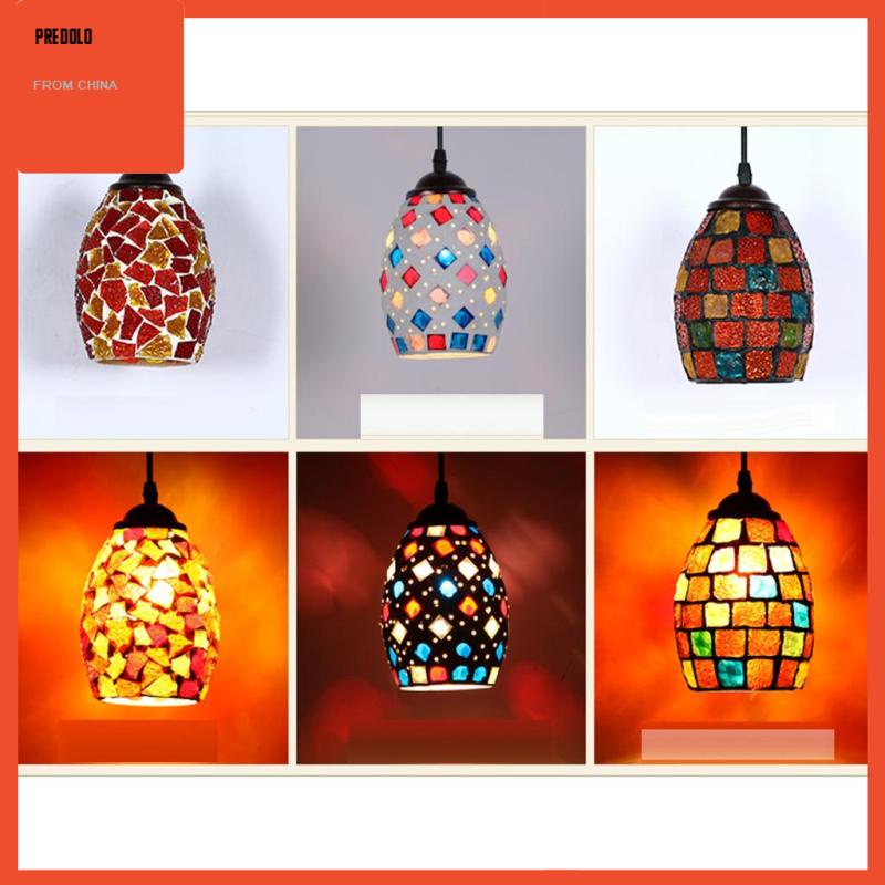 [Predolo] Retro Colorful Ceiling Pendant Lamp Light Lampu Gantung Shades Kap Lampu #1