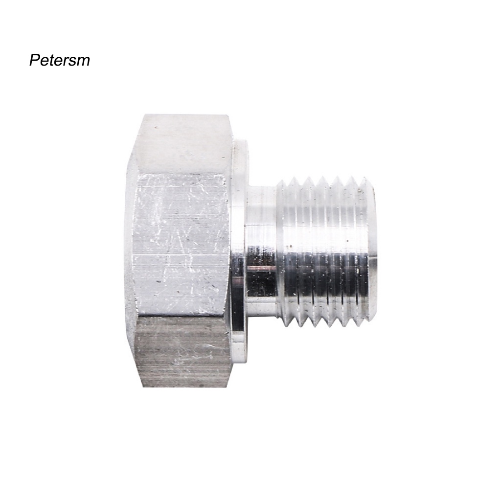 Pp Adaptor Port Tekanan Minyak Mini Male M16x1.5 Ke Female 1per8 Adaptor Sensor Keras NPT Portable Untuk Mesin GM LS Series